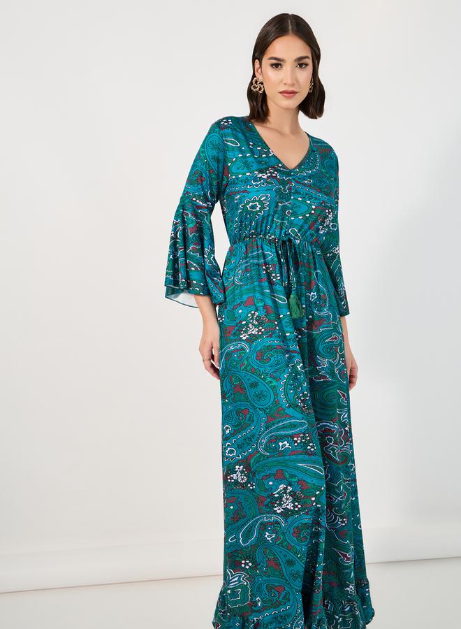 Styli Paisley Print Maxi Dress  - Image 2