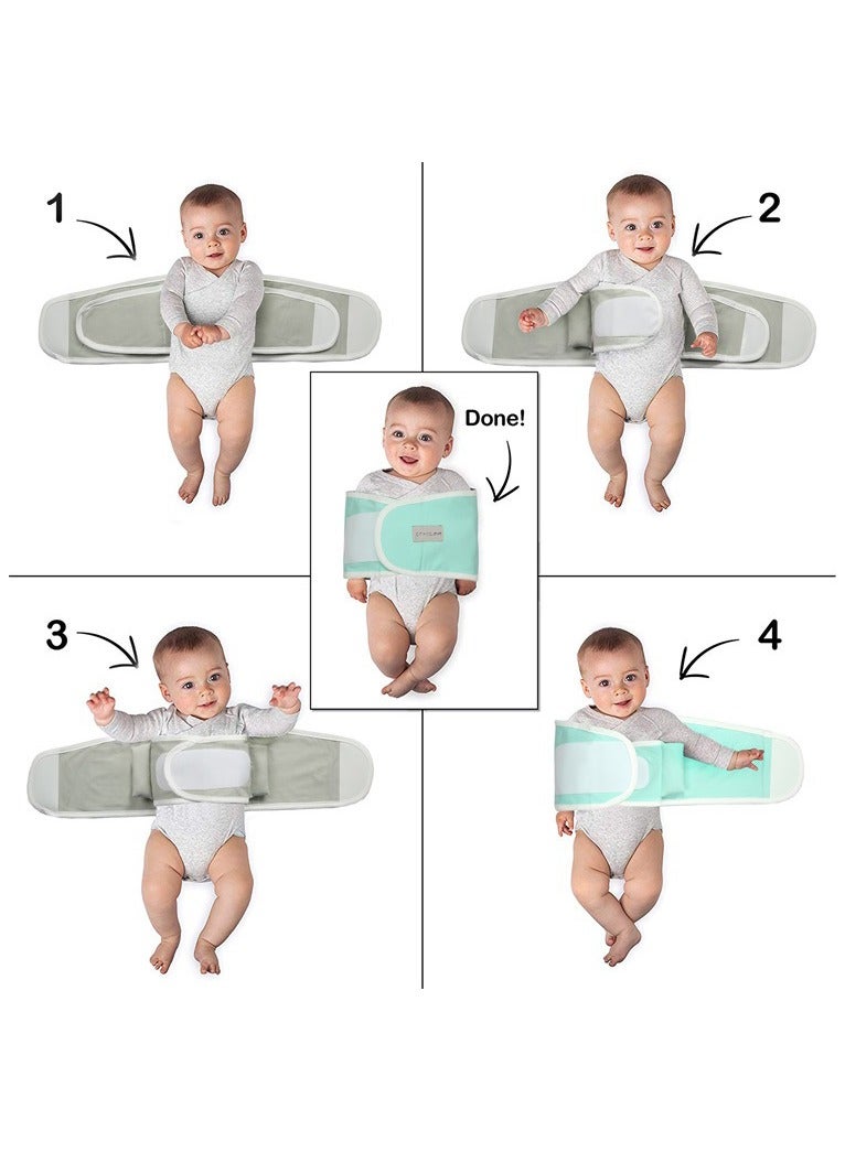 general Baby's simple swaddling newborn belly protector with sleeping bag anti-scare cotton adjustable elasticity universal in all seasons - Image 4