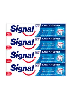 Signal Cavity Fighter Essential Toothpaste 4 x 100ml  - Image 1