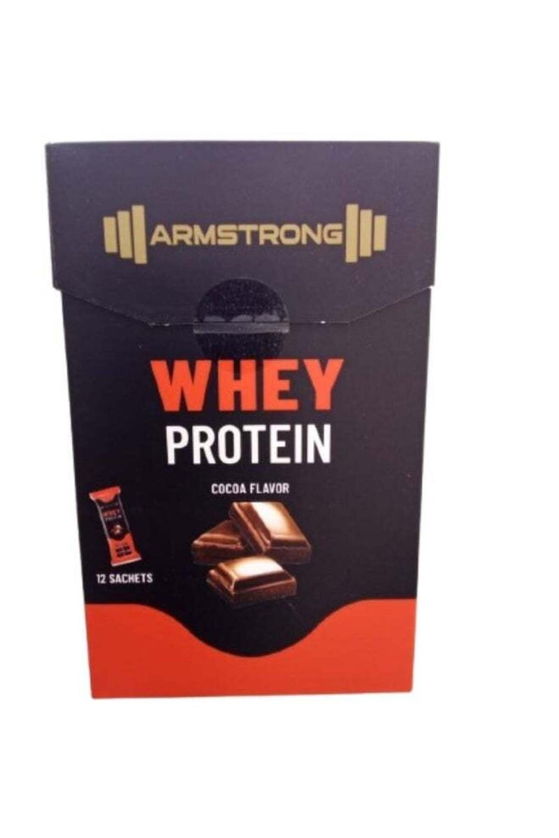 Cocoa flavor Whey Protein 12 Sachets