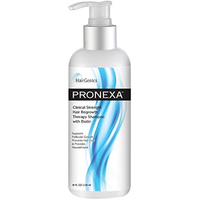 Pronexa HAIRGENICS CLINICAL STRENGTH HAIR GROWTH & REGROWTH THERAPY SHAMPOO WITH BIOTIN, 8 FL. OZ. - Image 1