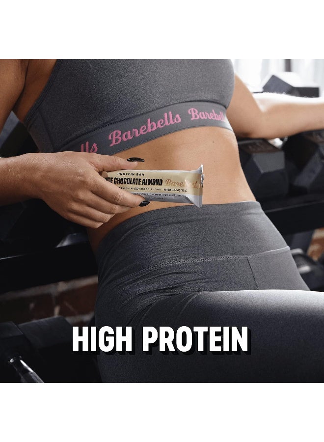 Barebells White Chocolate Almond High Protein and Low Carb Bar - Image 3