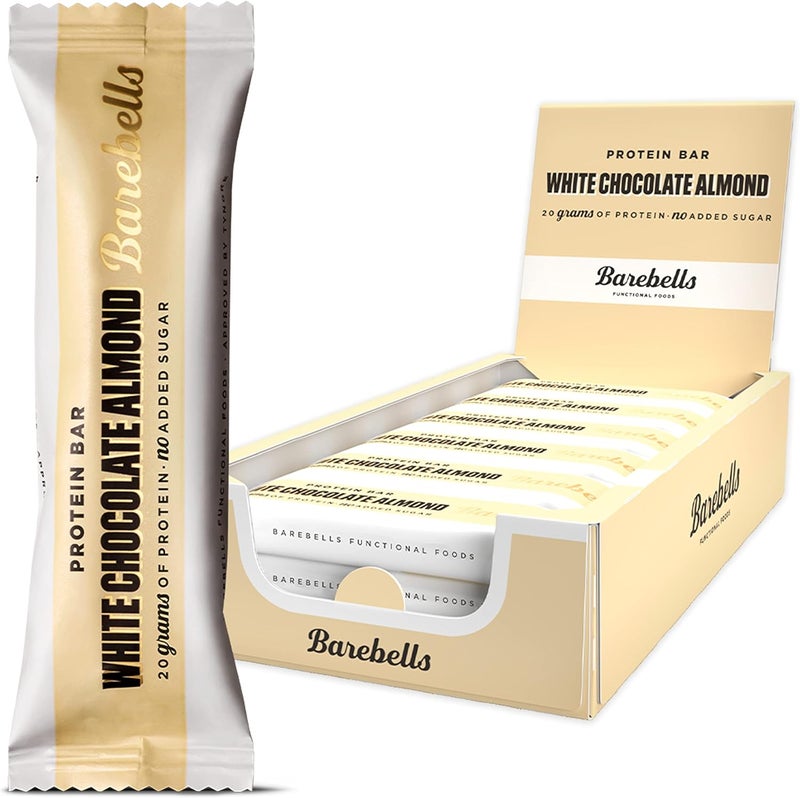 Barebells White Chocolate Almond High Protein and Low Carb Bar - Image 1