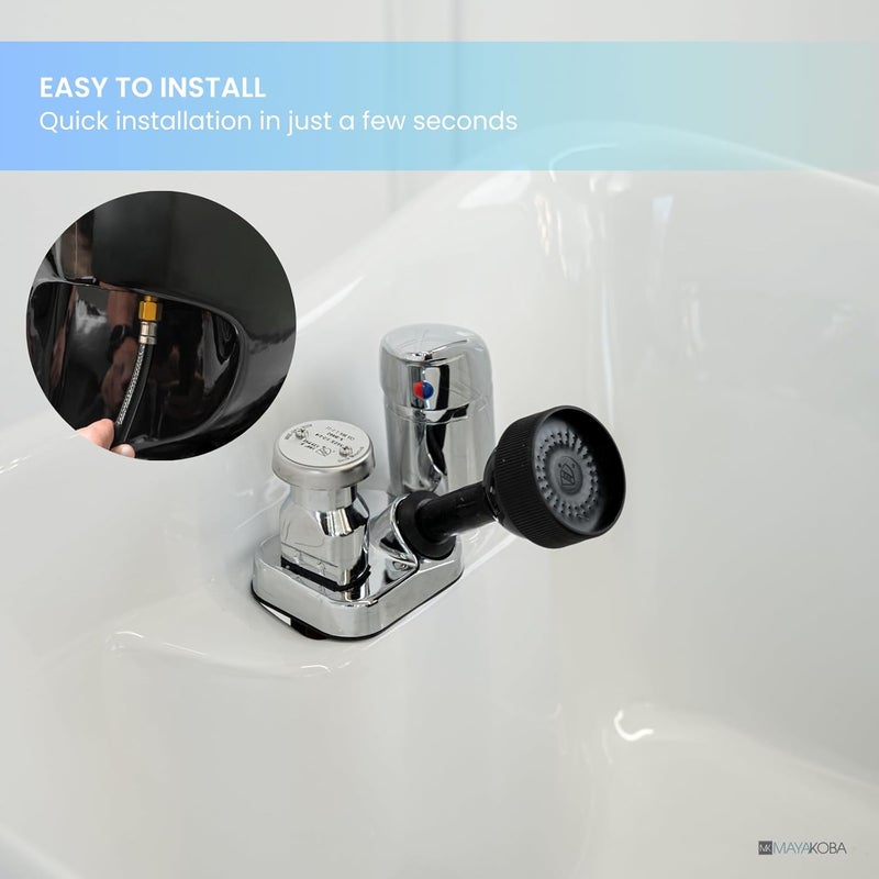 Berkeley Sprayer Head and Hose 031 for Shampoo Bowl, Sink Replacement Part for Salon, Barber Shop, Spa, Rehab - Image 4