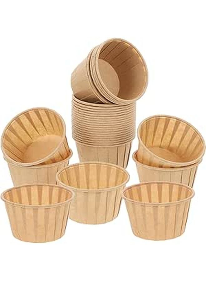 Thickened Greaseproof Baking Cups 50pcs Small Disposable Muffin Liners - Image 1
