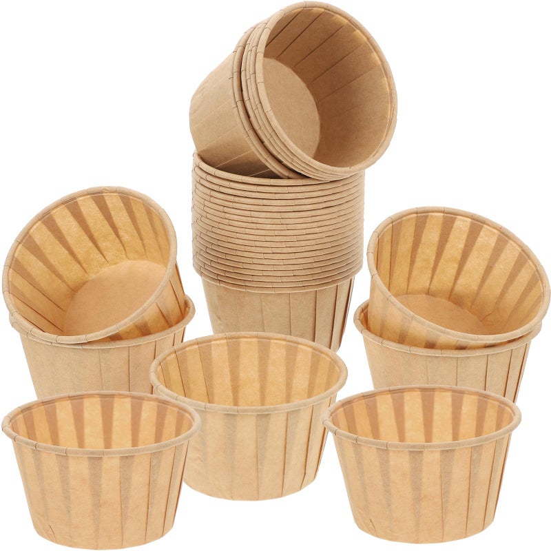 Thickened Greaseproof Baking Cups 50pcs Small Disposable Muffin Liners - Image 2