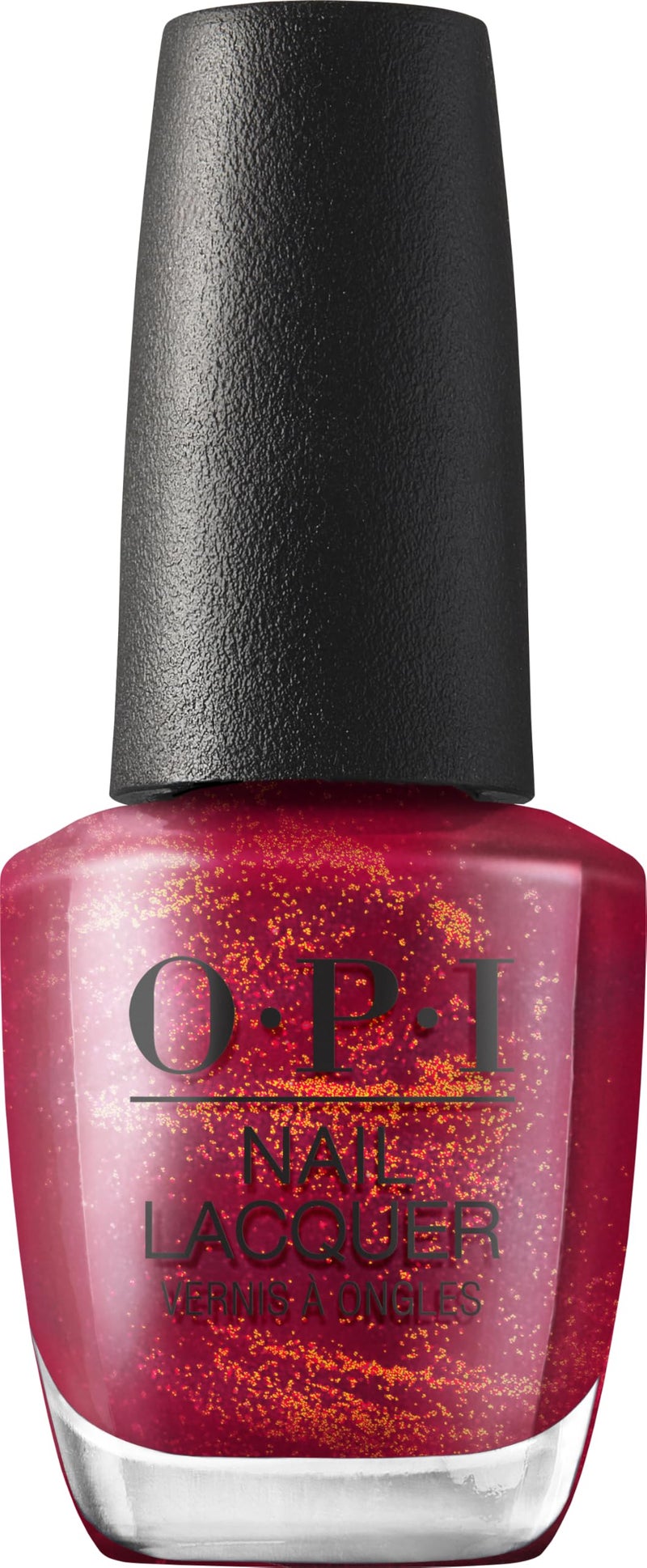 OPI Nail Lacquer Iâ€™m Really an Actress | Opaque Dark Red Pearl Chip Resistant Nail Polish | Hollywood Collection - Image 2