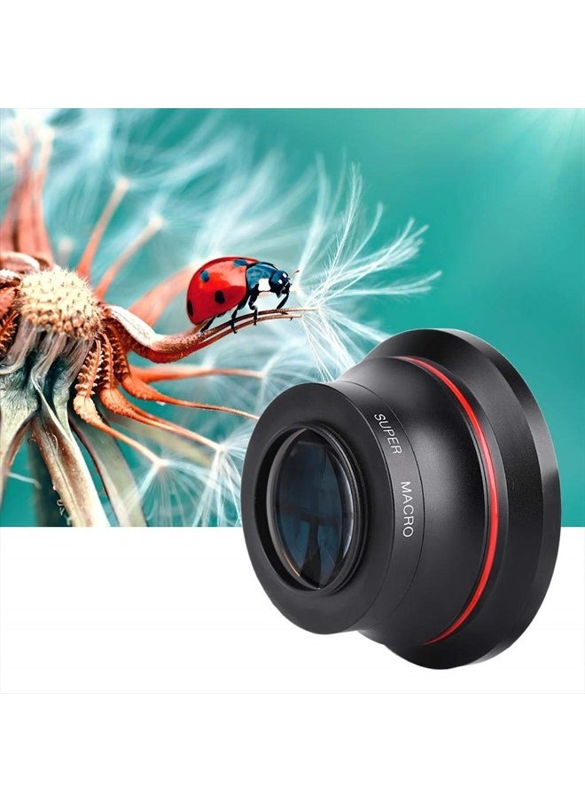 Serounder 37mm 0.39X Professional HD Wide Angle Lens with Macro Lens and 37mm Phone Clip for Camcorder DSLR Camera  - Image 4