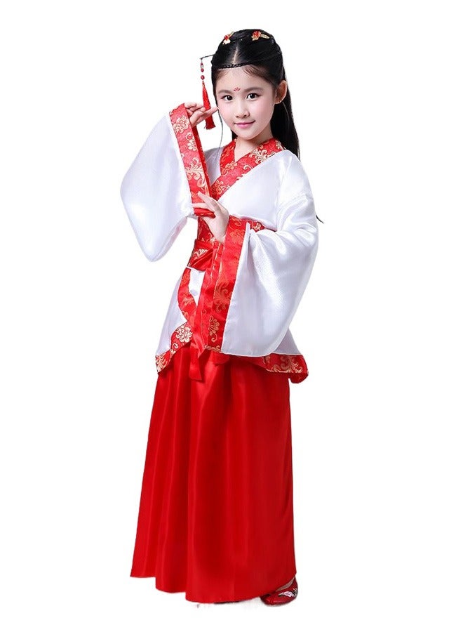 Beauenty New Retro Chinese Hanfu Dress Imitation of Tang and Song Dynasties Girls' Dress - Image 2