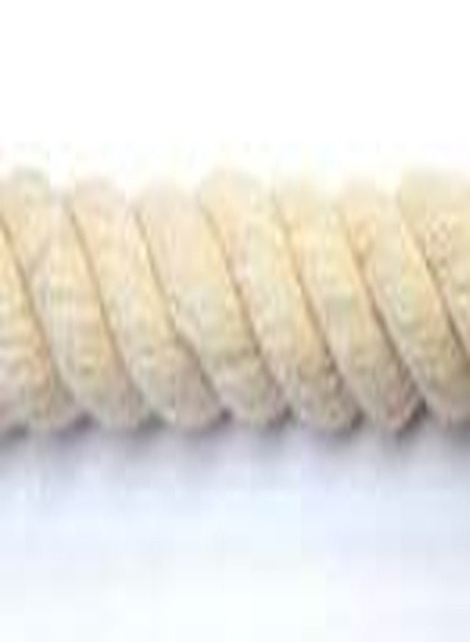 SAIFPRO Tug of War Twisted White Cotton Rope 16mm Thickness (5mtr to 45mtr) (60Mtr x 16mm Rope) - Image 4