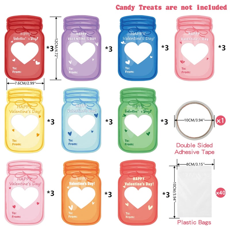Children'S Valentine'S Day Gift Card Set With Butterfly Doll Boys Girls Valentine'S Day Card Classroom Gift Exchange - Image 1