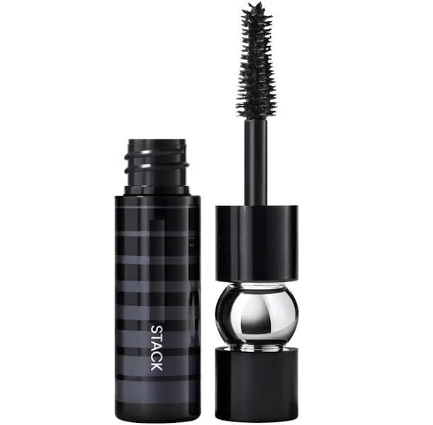 DUNGRANI ENTERPRISE MAC Haute Naughty Waterproof Curling Mascara Black Waterproof Mascara with Smart Curl Brush for Voluminous Lashes Black 10 ml - Image 1