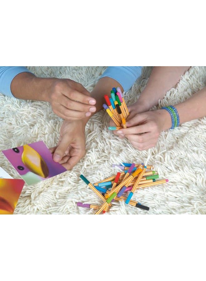 Stabilo Point 88 Mini Fineliner 18 Pieces Set, Multicolor - Image 5