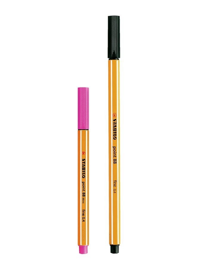 Stabilo Point 88 Mini Fineliner 18 Pieces Set, Multicolor - Image 4