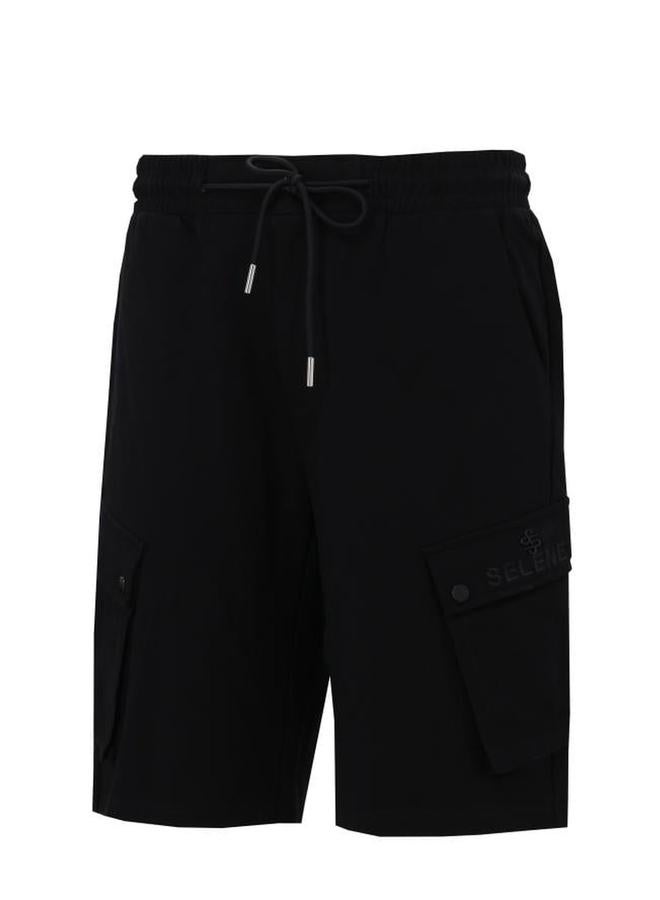 Selene Men Cotton Cargo Shorts with Drawstring - Image 2
