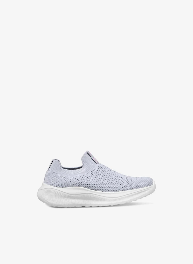 Kappa Girls' Sock Hem Slip-On Sports Shoes