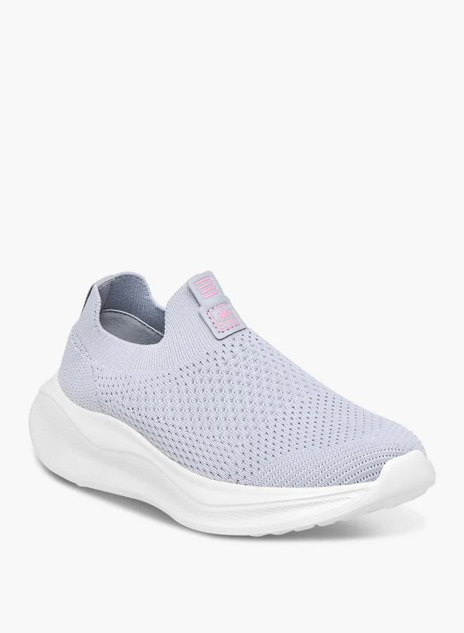 Kappa Girls Sock Hem Slip-On Walking Shoes