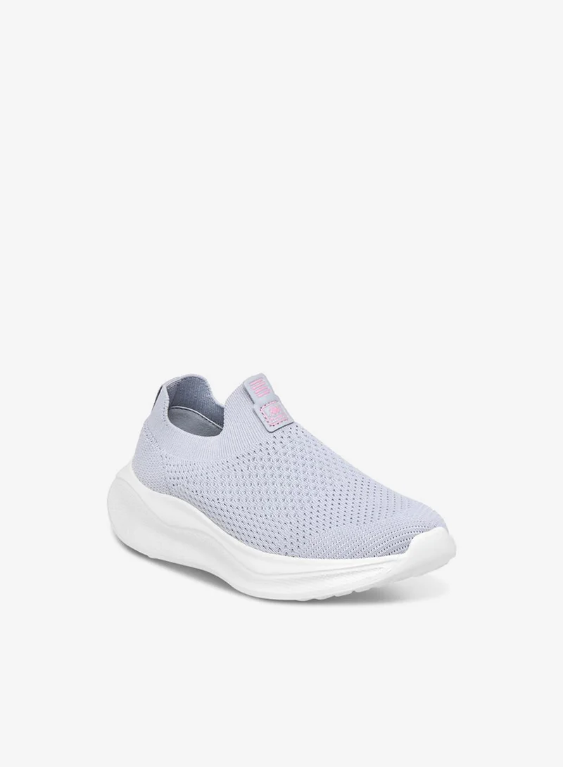 Kappa Girls Sock Hem Slip-On Walking Shoes