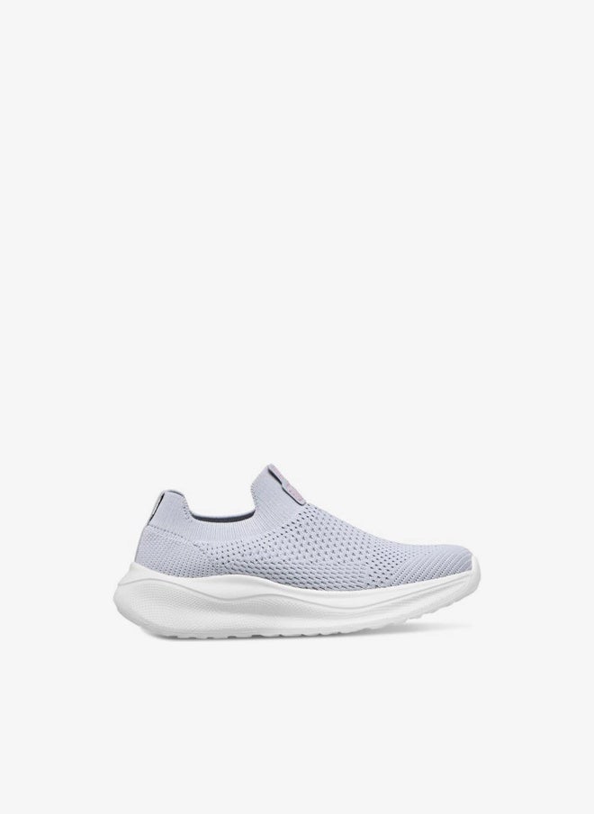 Kappa Girls Sock Hem Slip-On Walking Shoes - Image 3