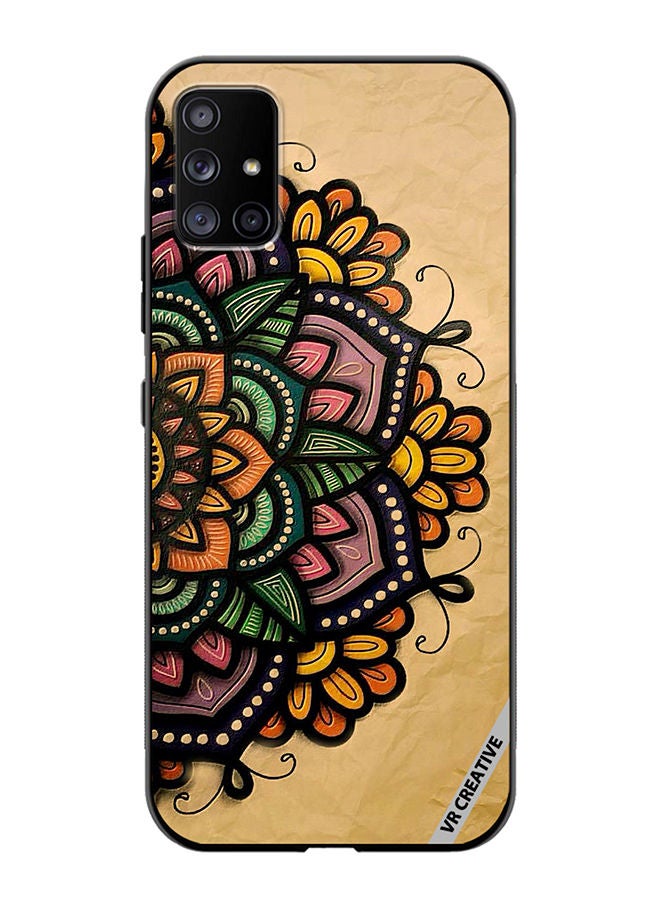 VR CREATIVE Protective Case Cover For Samsung Galaxy A71 5G Mandala Design Multicolour - Image 1