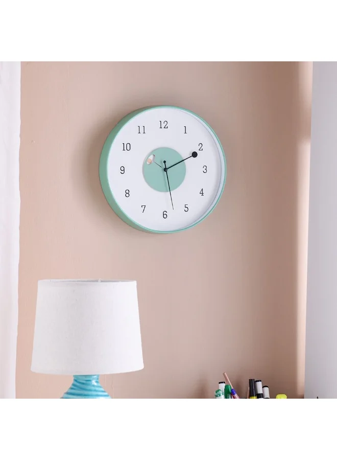 DANUBE HOME Danube Home Cambridge Wall Clock - 30X4.5X30Cm Stylish White Wall Clocks For Room & Offices |Durable Pp Build Wall Decor For Home Decorative Home Accessories