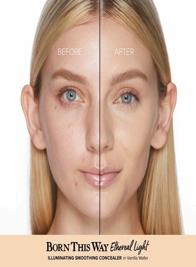 Too FacedCosmetics Too Faced Born This Way Ethereal Light Illuminating Smoothing Concealer Vanilla Wafer - Fair With Golden Undertones 5ml  - Image 2