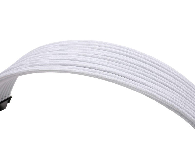 Formulamod Sleeve Extension Power Supply Cable Kit 18AWG ATX 24P+ EPS 8-P+PCI-E8-P with Combs for PSU to Motherboard/GPU (White) - Image 5