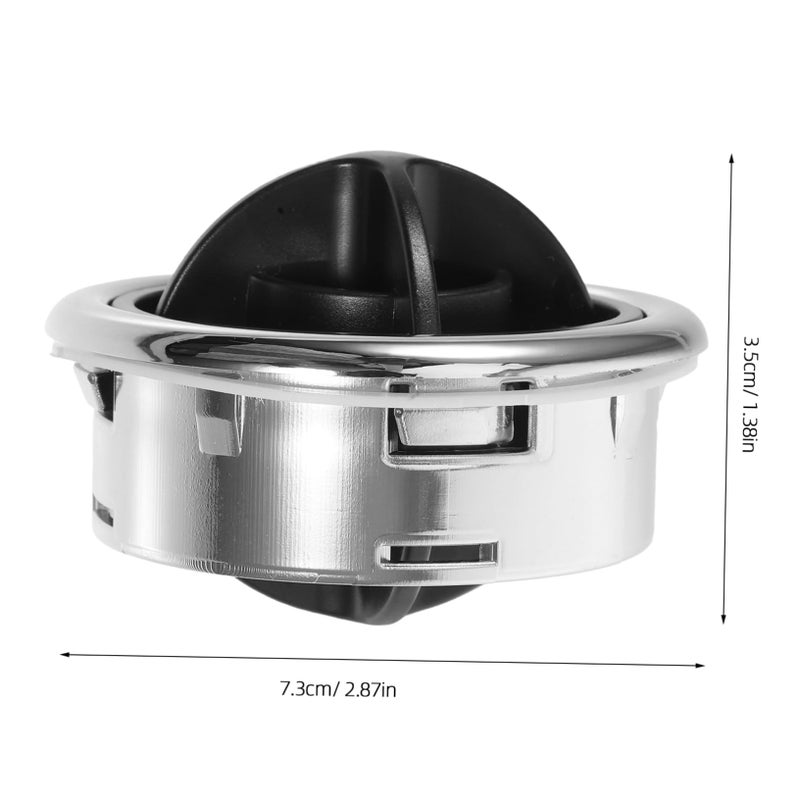 Round Air Duct Outlet Vent for RV Car Boat Air Conditioning System Easy Installation - Image 3