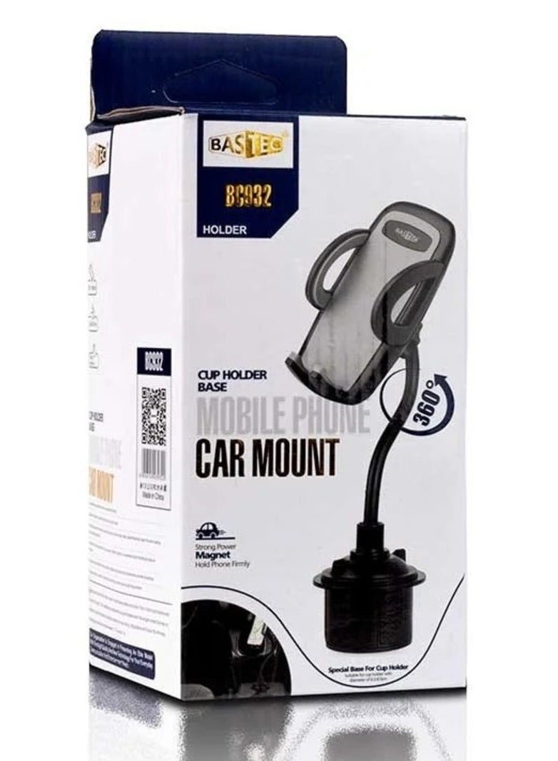 Bastec Cup Holder Base Mobile Phone Car Mount - Image 2