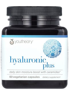 youtheory Hyaluronic Plus, 60 Vegetarian Capsules 