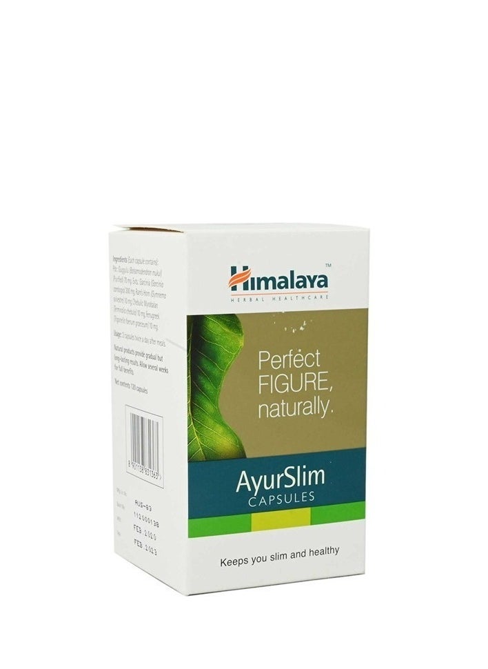 Himalaya Ayur Slim Capsules 120 Per Pack 