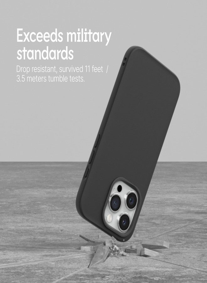 راينوشيلد جراب RhinoShield متوافق مع (آيفون 15 برو)، من SolidSuit - جراب واقٍ رفيع وممتص للصدمات بلمسة نهائية فاخرة - حماية من السقوط من ارتفاع 3.5 متر - أزرق محيطي - Image 2