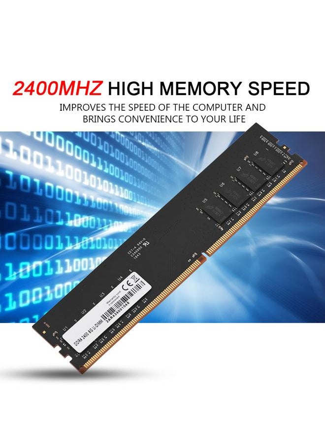 8GB Large Capacity DDR4 2400MHz Memory Ram 288Pin DIMM Module Board for PC