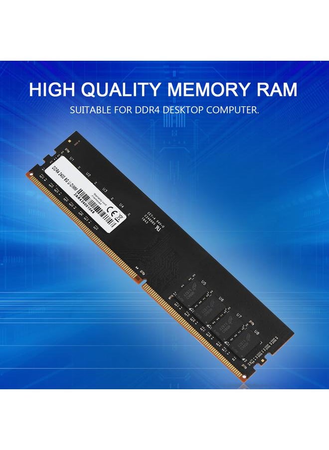 8GB Large Capacity DDR4 2400MHz Memory Ram 288Pin DIMM Module Board for PC
