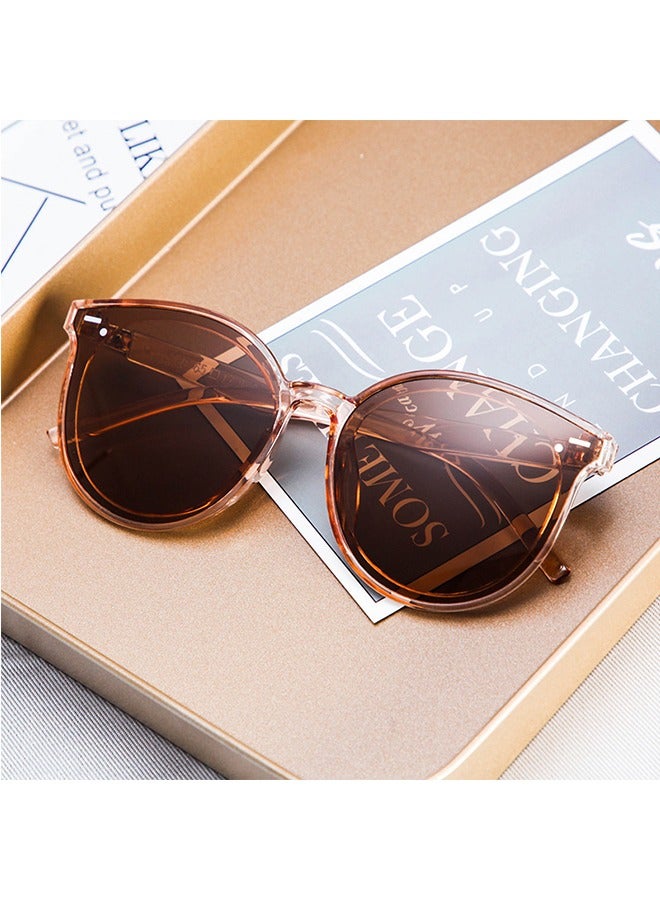 Beyond Sunglasses with Glasses Case for Men Women, UV400 Protection Personalized Sunglasses, Shades Glassess for Outdoor Driving (Brown) - Image 3