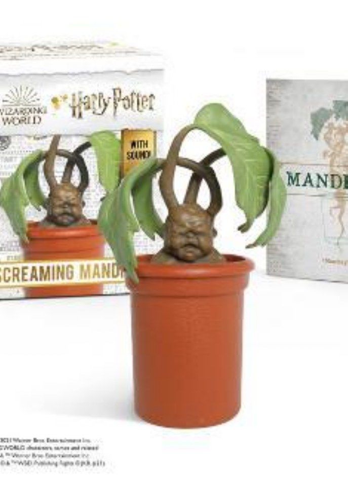 Harry Potter Screaming Mandrake With Sound