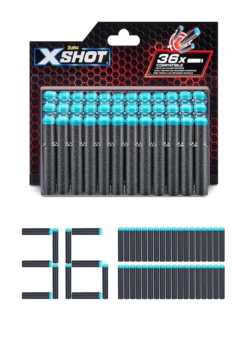 Zuru X-Shot - X-Shot Excel 36pk Darts Refill - Image 1