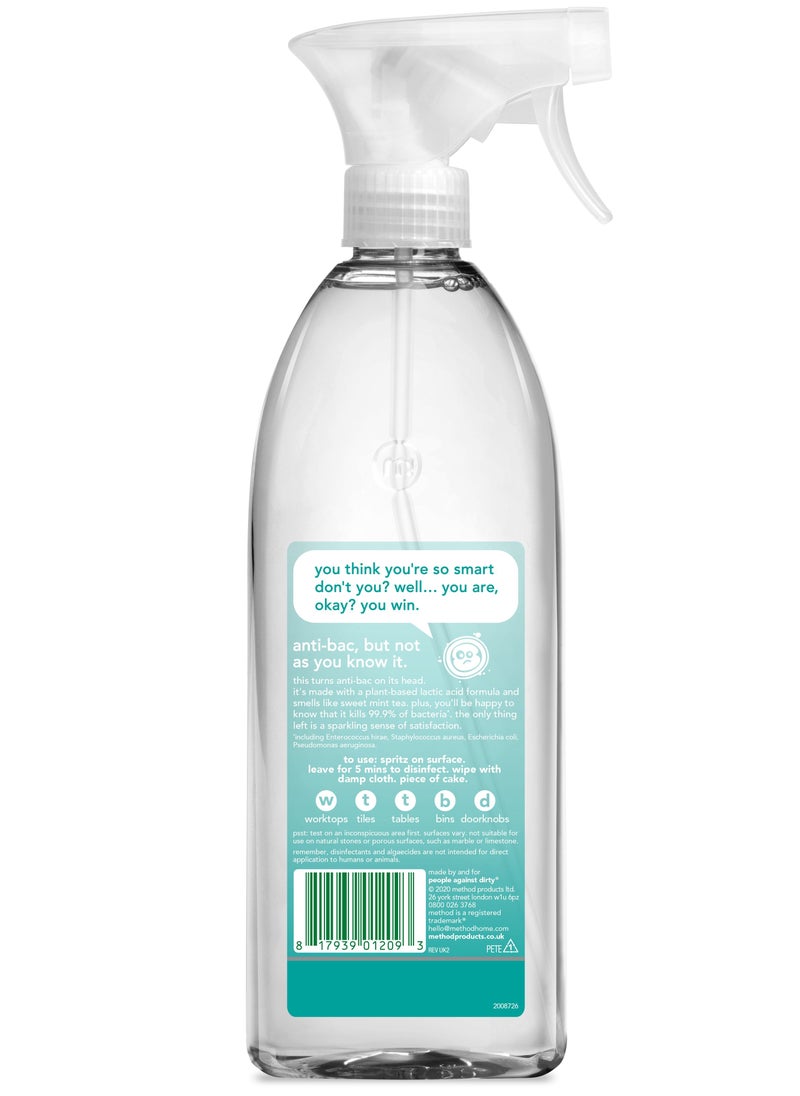Method - Antibacterial Bathroom Cleaner Spray Watermint 828ml - Image 1