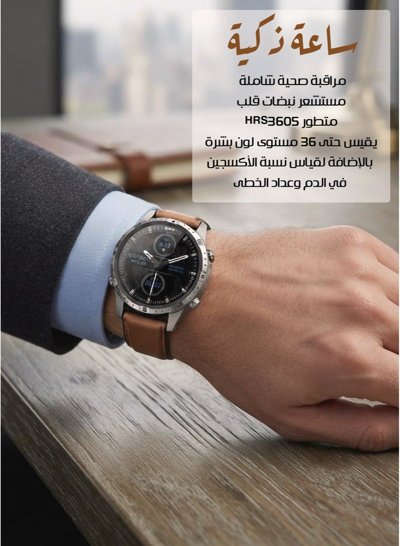 Aolon GT5 PRO Smart Watch, 1.6-inch TFT Display, Waterproof, Compass, Heart Rate & Blood Oxygen Monitor - Image 1
