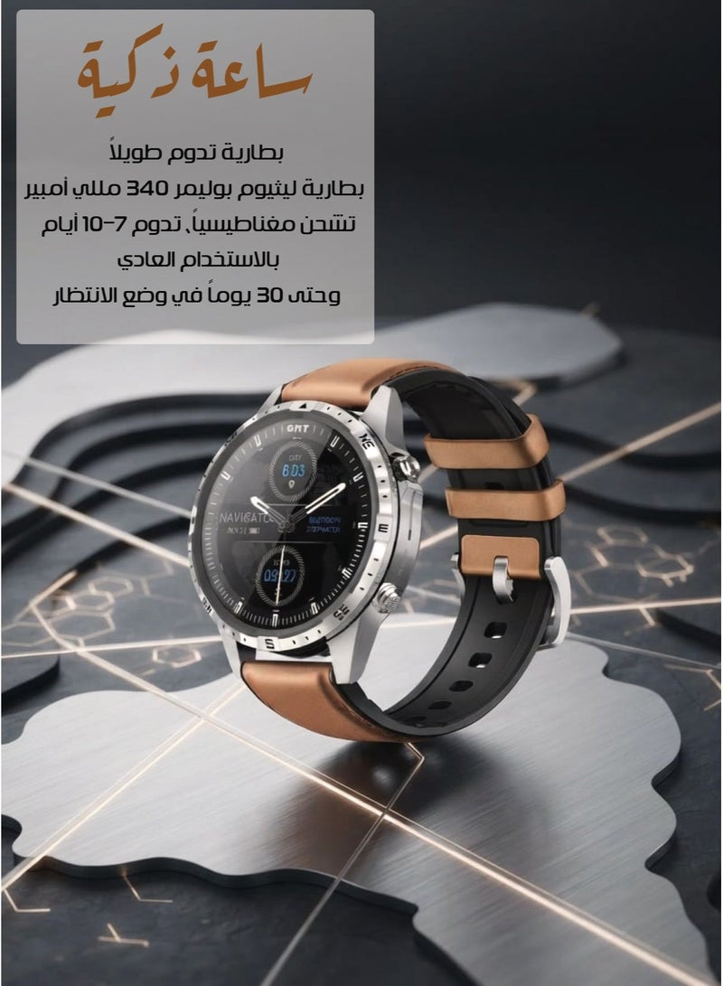 Aolon GT5 PRO Smart Watch, 1.6-inch TFT Display, Waterproof, Compass, Heart Rate & Blood Oxygen Monitor - Image 4
