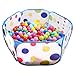 EocuSun Kids Ball Pit Large Pop Up Toddler Ball Pits Tent for Toddlers Girls Boys for Indoor Outdoor Baby Playpen wZipper Storage Bag Balls Not Included Blue - Image 3