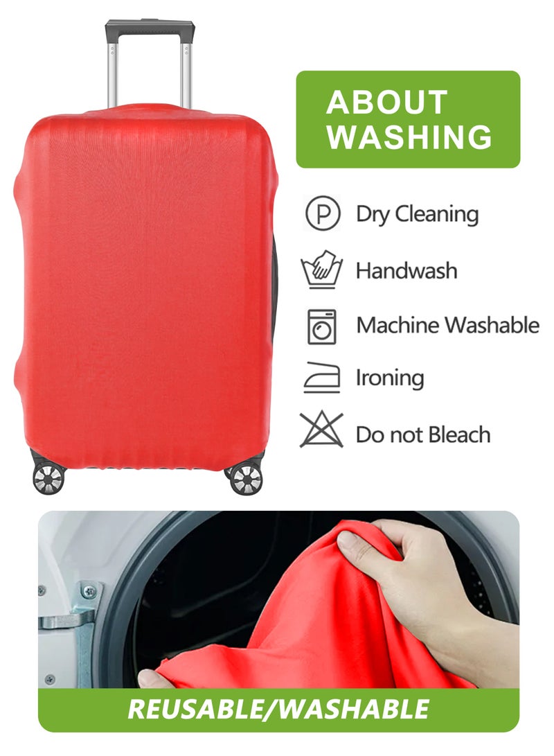 URbazaar Elastic Travel Luggage Cover Travel Suitcase Protective Cover for Trunk Case Apply to 18-30 inch luggage Suitcase Cover - Image 5