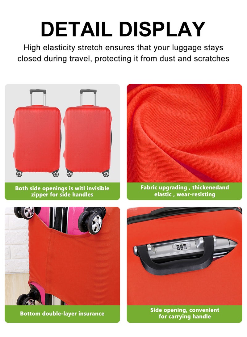 URbazaar Elastic Travel Luggage Cover Travel Suitcase Protective Cover for Trunk Case Apply to 18-30 inch luggage Suitcase Cover - Image 4