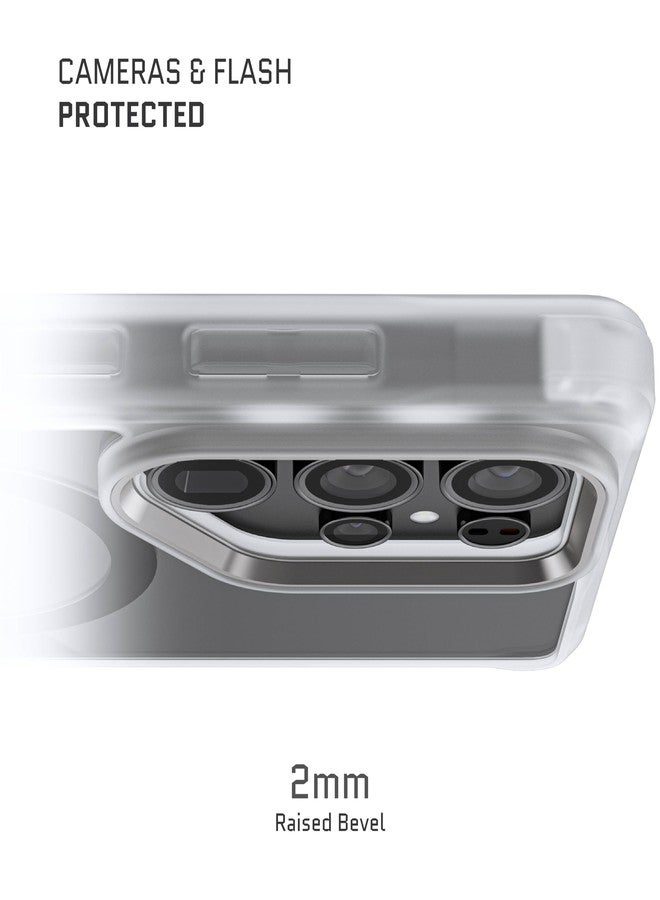 جوستك جراب Ghostek Covert S25 Ultra الشفاف متوافق مع MagSafe بحلقة مغناطيسية، غطاء هاتف رفيع مقاوم للصدمات مصمم لهاتف Samsung Galaxy S25 Ultra (6.9 بوصة) إصدار 2025 (شفاف غير لامع) - Image 3