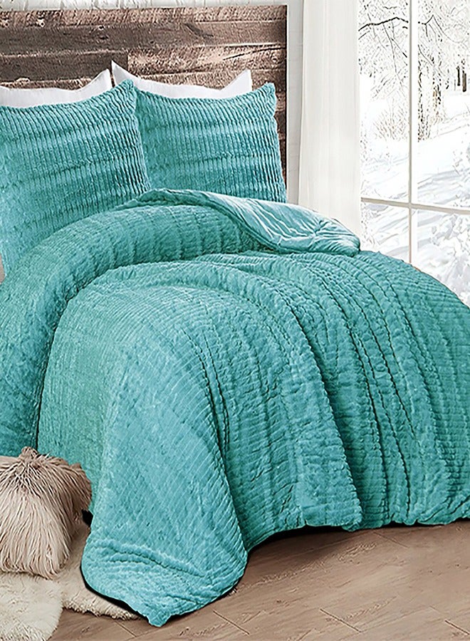 PACHA HOME Lina Quilt -Size: 230*250 cm+ 2 Pillowcases 50*70 cm- Weight: 8kg.