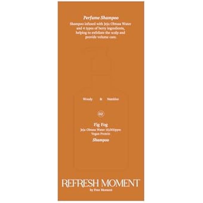 PERFUME SHAMPOO | VOLUMIZING VEGAN SHAMPOO FOR DRY DAMAGED HAIR CARE & SCALP EXFOLIATION | ROMANTIC, FRUITY-WOOD FRAGRANCE | 16.9 FL OZ (02 FIG FOG) - Image 3