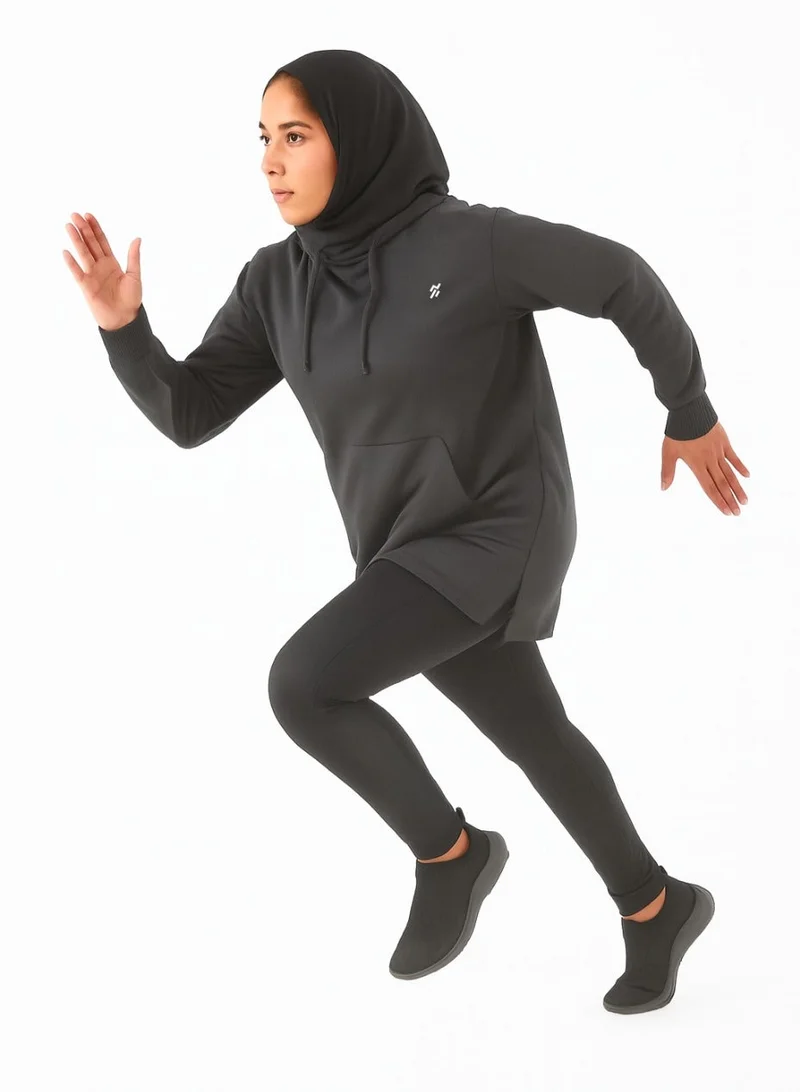 Modest Gym Long Oversized Hoodie