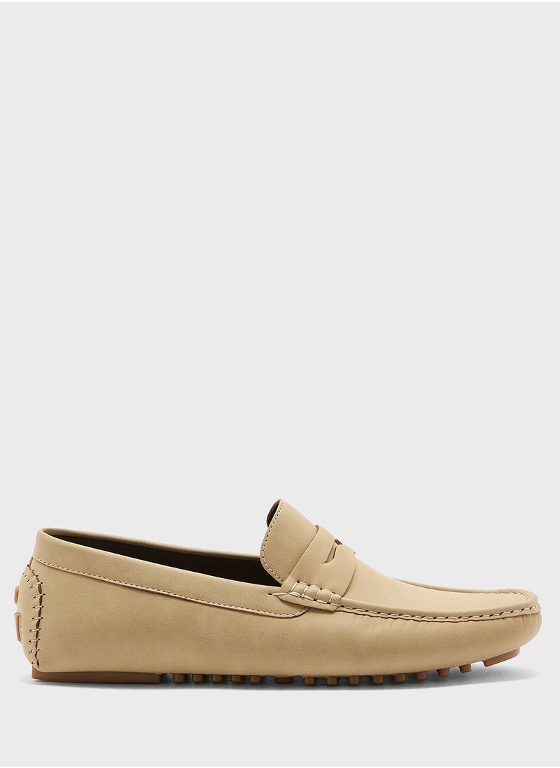 Robert Wood Nubuck Casual Loafers  - Image 1