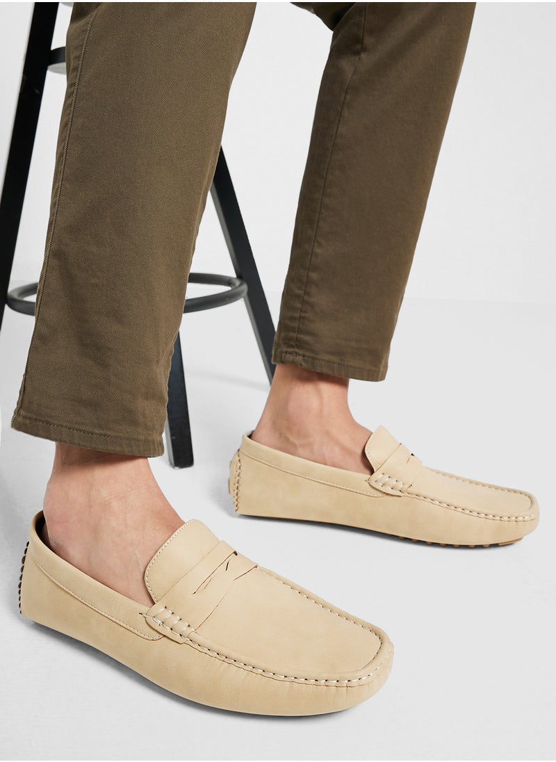 Robert Wood Nubuck Casual Loafers  - Image 5