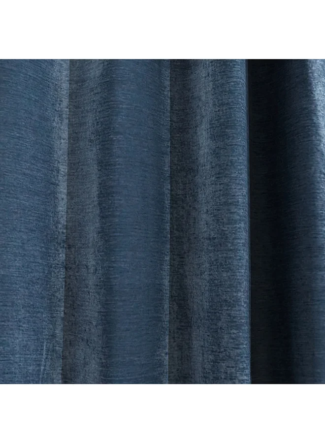 Home Box Stella 2-Piece Extra Long Chenille Curtain Set 300 x 300 x 140 cm